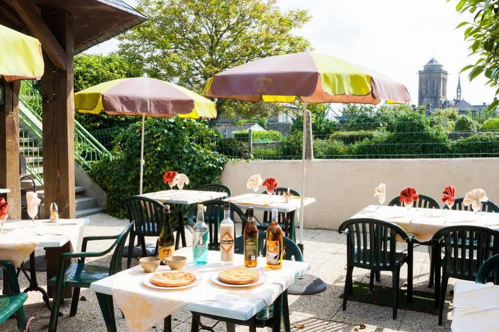 Logis Le Prieure Otel Locronan Dış mekan fotoğraf